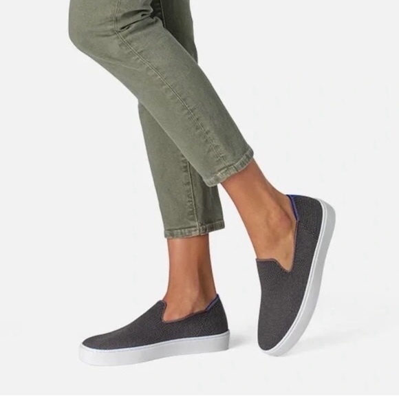 Rothy's Shoes - ROTHY's Shoes Slip Ons Sneakers-Gray